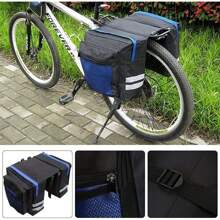30L Pannier Bag For Bicycles Waterproof Large Double Pocket Bicycle Rear Seat Trunk Bag Cycle Storage Pouch - Variant1 - View 4