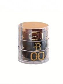 Conjunto de caixa organizadora de joias multicamadas de 1 peça, design giratório de grande capacidade com capa contra poeira, ideal para armazenar apliques de cabelo, pulseiras, colares, brincos e relógios, para organizar cintos, relógios e acessórios com compartimentos à prova de poeira e ajustáveis - ideia de presente perfeita para entusiastas da moda e amantes de acessórios