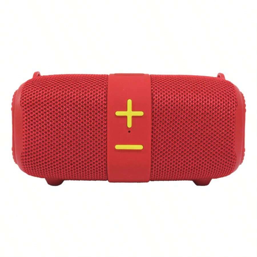 BUYTITI 2″ Bluetooth Speaker With RGB LED Light - Red - View 1
