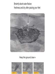 A Light Luxury High-End Bathroom Mat Bathroom Shower Room For Elderly And Children Taking Showers, Anti-Fall And Anti-Slip Foot Pads For Kitchen Water And Oil Absorption Carpet