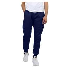 3-Pack Mens Modern Fit Fleece Jogger Sweatpants (S-3XL) - Navy - Olive - Red - View 2