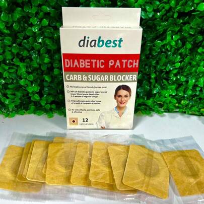 Parche para controlar el azúcar 12pz, normaliza tu nivel de glucosa en sangre. PUEDE IR EN BRAZO O ABDOMEN