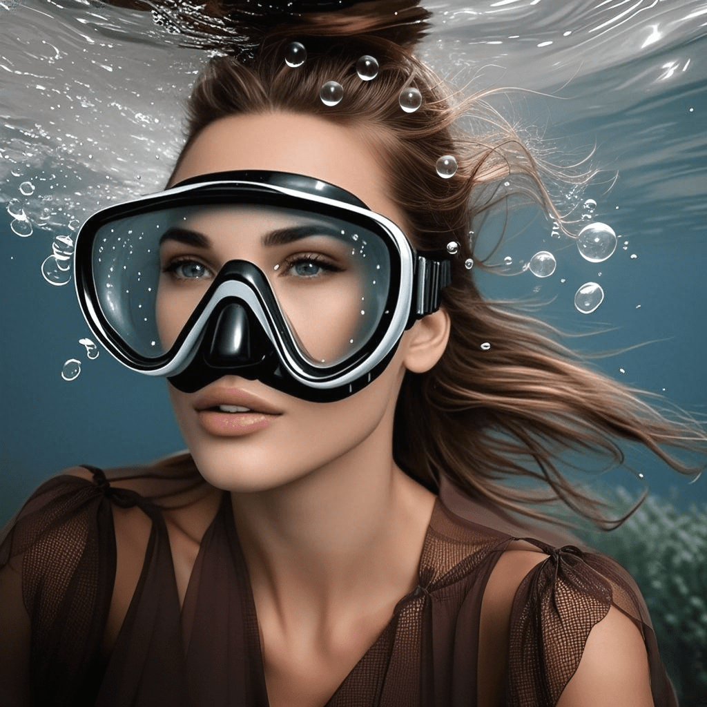 Premium Swimming Goggles With Clear Vision, Comfortable Fit For Water Sports And Adventures