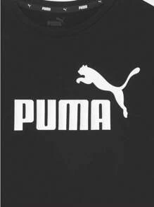 Puma ESS Logo Tee B - PUMA Black - View 3