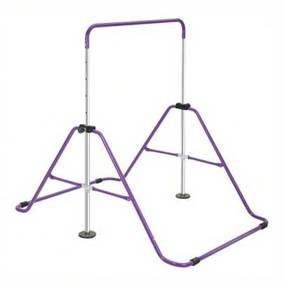 Gymnastics Bar Expandable Horizontal Training Bars For Home Gym Purple
