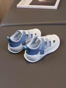 1 Pair Baby Toddler Soft Bottom Non-Slip Mesh Breathable Shoes, Boys, Summer - Blue - View 6