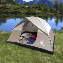 4 Person Water Resistant Dome Tent Rain Fly For Camping 7 X 9 Feet - 1 - Xem 5