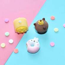 Juguetes de comida en miniatura, delicados adornos de postre en 3D de dibujos animados, decoración de micro paisaje DIY para estuche de teléfono, escena de casa de muñecas 1:12, accesorios de resina, regalo para vacaciones, cumpleaños, Navidad