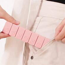1 pièce/4 pièces Boîte à pilules portable de 7 jours, organisateur de médecine hebdomadaire de forme oblongue