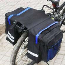 30L Pannier Bag For Bicycles Waterproof Large Double Pocket Bicycle Rear Seat Trunk Bag Cycle Storage Pouch - Variant1 - View 1