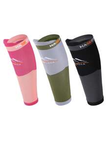 1 par de calcetines de compresión multifuncionales para pantorrillas para hombres y mujeres, para fitness, correr, maratones, baloncesto y fútbol - Multicolor - Ver 8