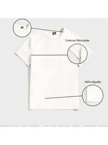 Camiseta Streetwear Unissex 100% Algodão Masculina e Feminina Estampada New York City Camisa Premium - Branco - Visão 3