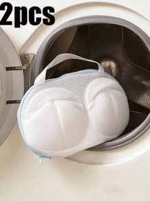 Bra Laundry Bag, For Household Washing Machine Drum Washer, Protects Bras During Wash To Prevent Deformation Special Lingerie Wash Mesh Bag Mesh Pockets Anti-Deformation Bra Lingerie Wash Bag Divine Clothes, Sticky Hooks