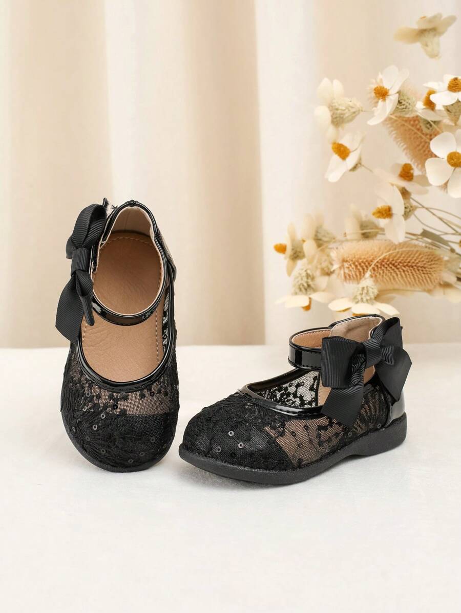 Children's Breathable Lightweight Casual Sandals, For Boys And Girls Aged 2-10 Years, Suitable For School, Outdoor, Party, All Seasons - Black - View 1