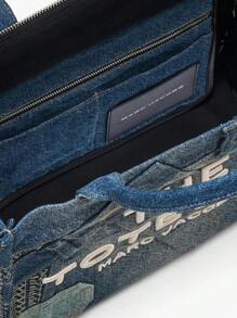Marc Jacobs - Women The Medium Deconstructed Denim Tote Bag Christmas Gift Bolsas Bolsos - 404 靛藍 MUL - 查看 6