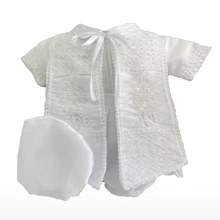 Ropon Bautizo niño Traje Bautizo niño JHS - Blanco - Ver 1