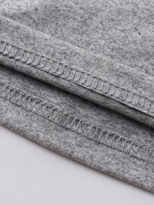 Bộ đồ 2 món AiTyi dành cho nữ cỡ lớn, phong cách thoải mái, thời trang, phù hợp cho các dịp trở lại trường, tốt nghiệp, ngày quốc khánh, thu đông - Xám - Xem 7