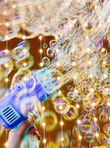 32個孔手持泡泡玩具電動泡泡槍機器 兒童泡泡製造機玩具 - 彩色 - 查看 8