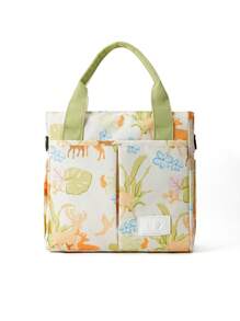 时尚保温奶瓶妈咪包、牛津布单肩包、妈妈多功能手提包、尿布收纳孕妇手提包 - 媽咪包 - 查看 5