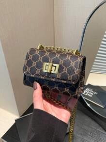 Fashionable Mini Lipstick Shoulder Bag For Daily Use - Multicolor - View 3