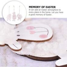 1Piece Felt Sheep Hanging Decorations Adorable Easter Charms Cute Lamb Hanging Ornaments For Home Holiday Party Decor Sheep Plush Decorative Items Easter Decorations Easter Decor Party Gift Gifts Birthday Graduation