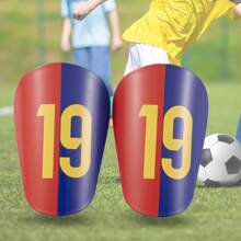 1 对超迷你足球护腿板 - 微型足球鞋垫 - 超轻舒适，男女通用