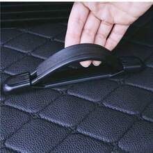 1 Stück Kofferraum Organizer Große Kapazität Box Auto Mehrzweck Werkzeuge Aufbewahrungstasche Verstauen und Ordnen PU Leder faltbare Tasche für Notfall Aufbewahrungsbox