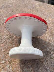 2 piezas Organizador de aretes con forma de hongo, Torre de joyería con forma de hongo, Estante decorativo hermoso, Estante de exhibición, Regalo de hongo para dama, Artículo de hongo lindo, Soporte de aretes con forma de hongo para escritorio, Adorno de resina, Día de la Madre, Regalo para mi madre, Decoración de habitación - Multicolor - Ver 4