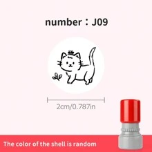 Cute Cat Pet Stamp, DIY Peripheral Stamps, Cartoon Stamp For Cute Journals, Adorable Cat Style, Educational Teacher & Parent Stamps
