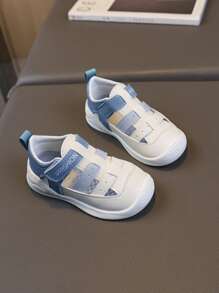 1 Pair Baby Toddler Soft Bottom Non-Slip Mesh Breathable Shoes, Boys, Summer - Blue - View 4