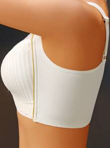 1 Stück Schwangerschafts-Stillunterhemd - Brustlifting, seitlicher Halt, verhindert Absacken, Spezial-Schwangerschafts-BH