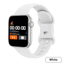 Hot 1 Pc Silicone Strap Sports Smart Watch For Teenagers, 1.44" Touchscreen Electronic Smart Watch With Call Function, Pedometer, Calorie Tracking, Multiple Sports Modes, Alarm & Notification For Android & IOS, Suitable For Gifts, Sports, School, Party And More, Multiple Strap Options - Multicolor - View 11