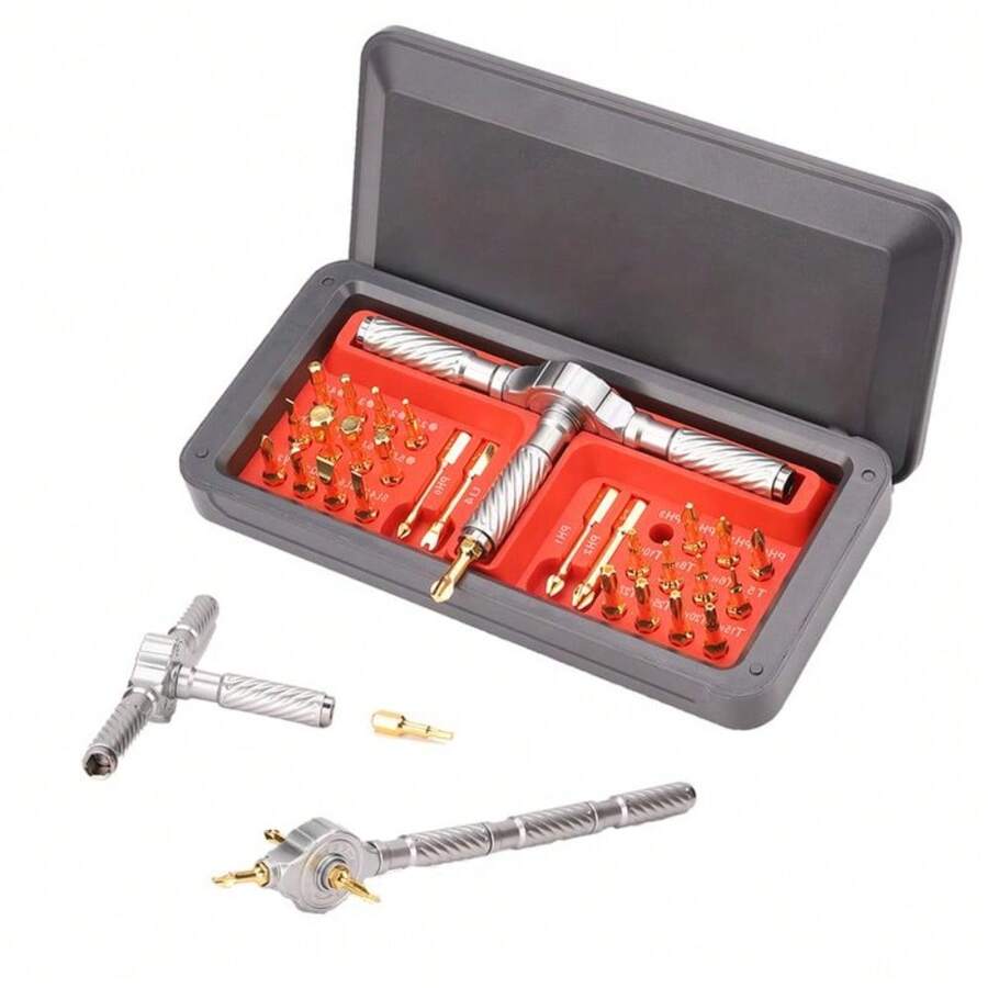 24-In-1 Magnetic Screwdriver Set, MultifunctionalScrewdriver Drill Bit ...