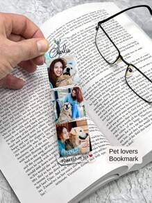 Personalized Photo Bookmarks, Create Your Own Custom Photo Bookmark, Customizable Photo Bookmarks, Custom Photo Bookmark Gift, School Supplies, Back To School, School Supplies, For Teacher Gifts, For University, For Colleague, For Dorm Rooms, For Teacher, For Boys And Girls, For Teenagers, Junior High School Students, Middle School Students, High School Senior High School Students, College Students, University Students, Freshman, Sophomore, Underclassmen - Multicolor - View 7