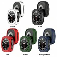 Capa Protetora de Silicone Compatível com Samsung Galaxy Watch 7 Ultra, Capa Protetora de TPU Macio para Relógio Ultra 47mm Acessórios