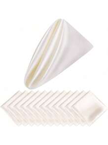 6/12/24/1pc Guardanapos de cetim, guardanapos de jantar quadrados, guardanapos de mesa macios resistentes a manchas e rugas para decoração de jantar de festa de casamento romântica, 16,92 polegadas, decoração de cozinha, guardanapos de decoração de Páscoa, guardanapos de pano