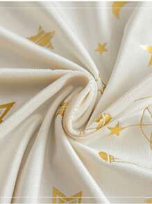 New Ramadan Festival Decoration Table Runner Stars Moon Pattern Kitchen Living Room Table Decoration Home Party Decoration Table Runner - Multicolor - View 8