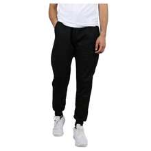 3-Pack Mens Modern Fit Fleece Jogger Sweatpants (S-3XL) - Black - Navy - Charcoal - View 2