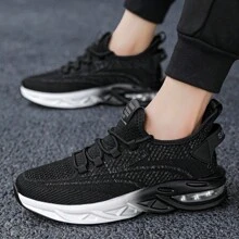 Simple, Stylish, Breathable, Comfortable, Air-Cushioned Sole, Outdoor Casual Sports Shoes