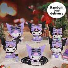 Miniso Sanrio Kuromi Lucky Divination Series Blind Box Ornament Single Box (1pc, Random Delivery) - Purple - View 2