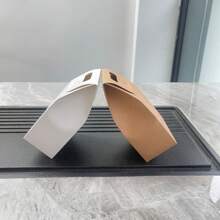 10pcs Kraft Paper Cookie Packaging Boxes, Paper Candy Bags, Gift Bags Suitable For Wedding Party Candy Pastry Shopping And Retailing, Cookie Bags, School Supplies, Food Bags, Food Boxes, Suitable For Candies, Chocolates, Cookies, Etc. - Paper - View 4