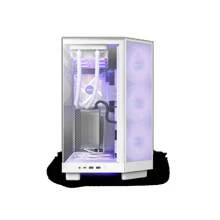 NZXT H6 FLOW RGB Compact Dual-Chamber Mid-Tower Airflow Case, White, CC-H61FW-R1 - 1 - View 4