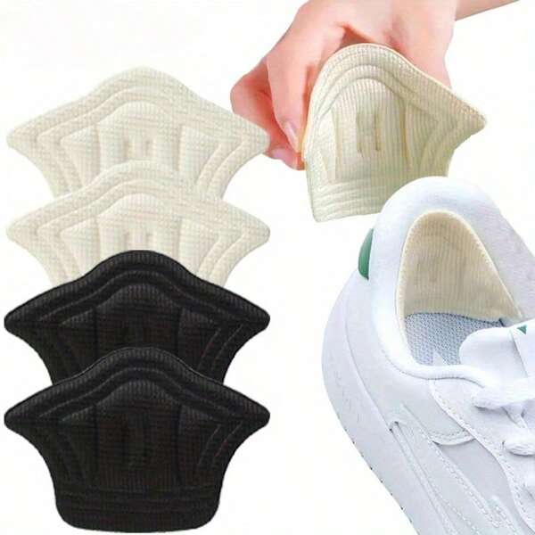 2/12 Piezas Plantillas para zapatos Parche de talón para zapatos deportivos Almohadilla para los pies ajustable Protector de talón Pegatina para la parte trasera Almohadilla para zapatos