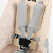 3-Piece Stroller Shoulder Pad, Child Car Seat Belt Pad, Stroller Crotch Strap Protector Set, Baby Carriage Accessories - Multicolor - View 2