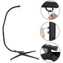 360-Degree Outdoor Metal Hammock C Stand For Hanging Chair And Porch Swing Chair - Default - View 1