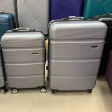 24/28 Inch Large Capacity Extremely Quiet 360° Spinner Luggage - Cadet Blue - View 1