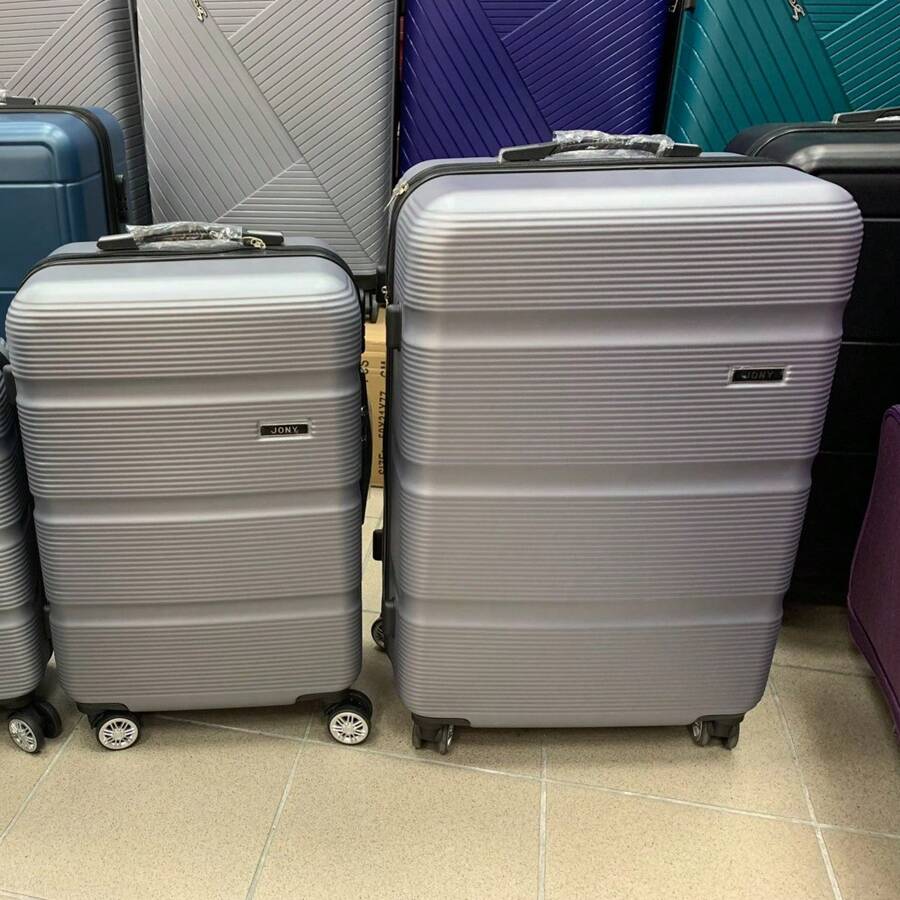 24/28 Inch Large Capacity Extremely Quiet 360° Spinner Luggage - Cadet Blue - View 1