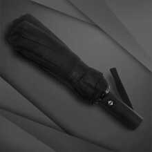 24Ribs~Strong Automatic Umbrella Windproof Stormproof Compact Folding Umbrella - Black - View 8