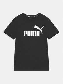 Puma ESS Logo Tee B - PUMA Black - View 1