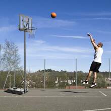 Basketball Hoop, 4-10 Ft Adjustable Height Portable Backboard System, 54 Inch Or 28 Inch Or 32 Inch Or 50 Inch Or 40 Inch Basketball Hoop & Goal, Basketball Set With Wheels, Stand, And Fillable Base, For Outdoor/Indoor,Black - 44 Inch Basketball Hoop & Goal,4-10 Ft Adjustable Height - View 9